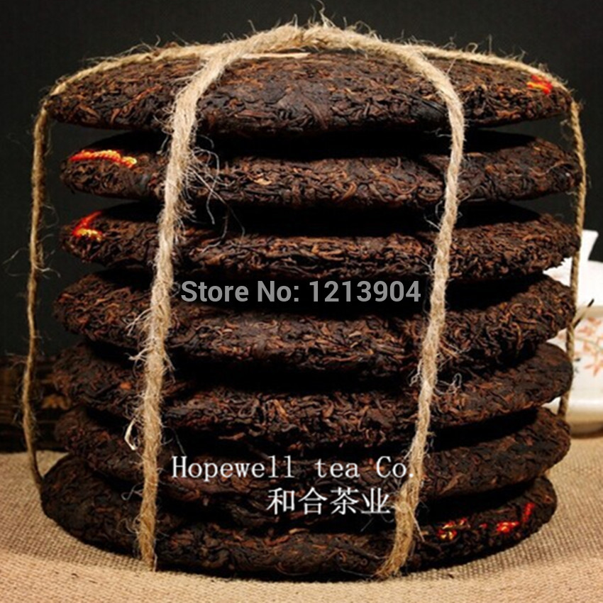 Free shipping Made in 1970 ripe pu er tea 357g oldest puer tea Ansestor Antique Honey