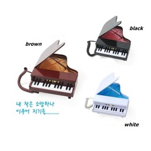 Creative Piano Shape New Cord Phone Wired Home Desk Telephone With LED Lights Best Gift
