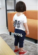 Children s carters baby clothing 2015 new summer fashion boys girls clothing sets t shirt and