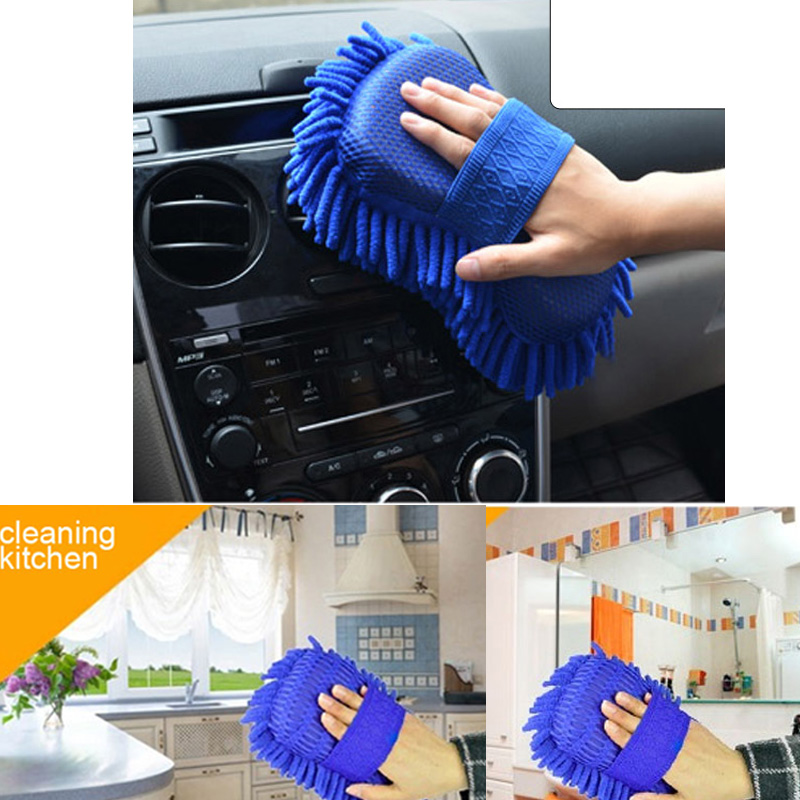 Car cleaning brush Cleaner Tools Microfiber super clean Car Cleaning Sponge Product Cloth Towel Wash Gloves Supply
