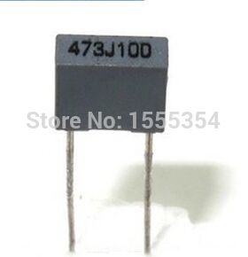 Купить 100В 473j 47nf 0.047uf Конденсаторы коррекции, квадратный ...