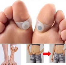 Hot Sale 1 Pair/2PCS Original Practical Magnetic Silicon Foot Massage Toe Ring Weight Loss Slimming Easy Healthy