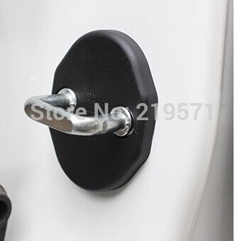 2013 Mitsubishi Outlander porta fechadura tampa porta tampa Bloquear catch proteger carro acessórios interiores 4pcs