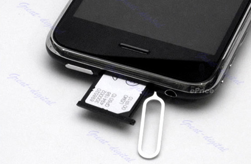 Free Shipping 10x SIM Card Eject Tool Needle Pin For iPhone 3G 3GS 4G HOT