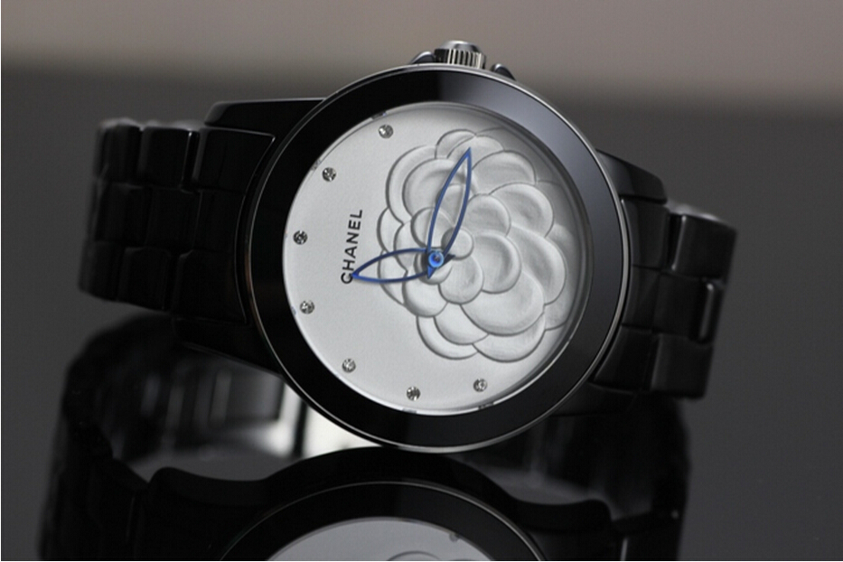 ot Sale Fashion Steel Geneva Quartz Wrist Watch Ms Stainless Big Dial Case Multi Color Jewelry