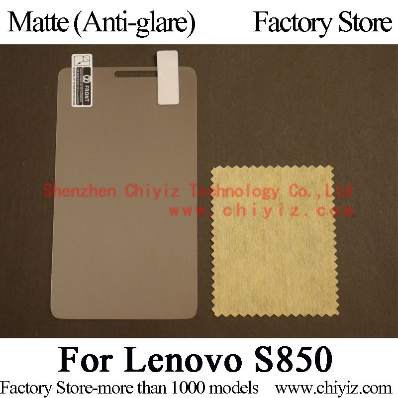 Matte Anti glare Frosted LCD Screen Protector Guard Cover Protective Film Shield For Lenovo S850 Dual
