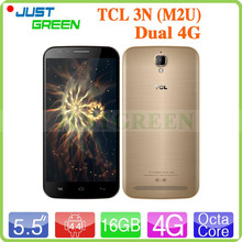 TCL 3N M2U 4G FDD LTE Phone MTK6752 Octa Core 1.5GHz 5.5″ 1280X720 IPS 2GB RAM 16GB ROM 8MP 13MP Android 4.4 Dual SIM GPS OTG