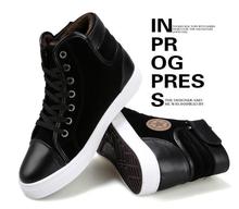 New 2015 Spring Winter Sneakers For Men Casual Canvas Shoes Fashion High Top Men Sneakers High