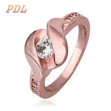 PDL Brand wedding ring unite trend tungsten ring American popular 18k gold ring