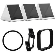 Square Filter Kit for Cokin P Series Includes 77MM Adapter Ring Holder ND2 4 8