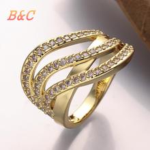 B C Brand rings for women exaggeration big rings for women for women white tungsten ring