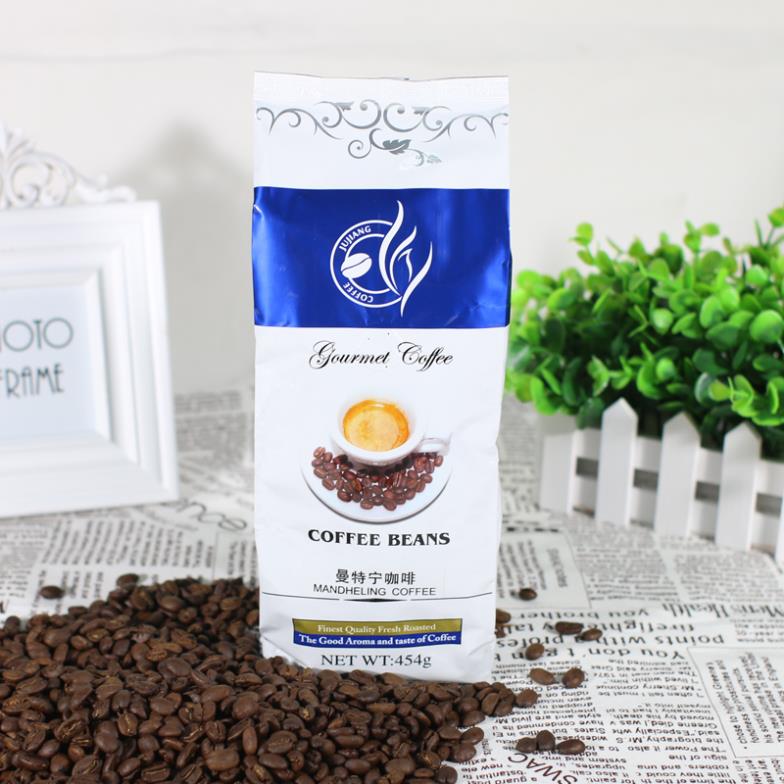 Food coffee beans fragrant coffee beans espresso coffee powder 454g Free shipping