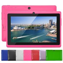 6 Colors Q88 7 inch Tablet PC Allwinner A23 Dual-core 512MB/8GB 800 x 480 Dual Camera WIFI OTG 2500mAh FUSPB0206