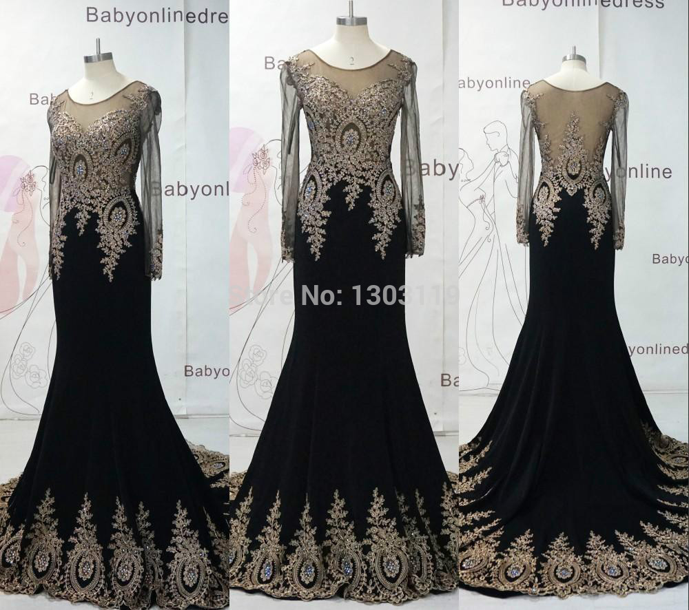  : Buy Real Sample Dress 2015 Bead Dubai Arabic Evening Dress ...