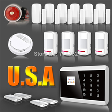 KERUI Android iPhone APP Controlled Wireless Wired GSM PSTN Autodial Fire Alarm Security Dual Net For