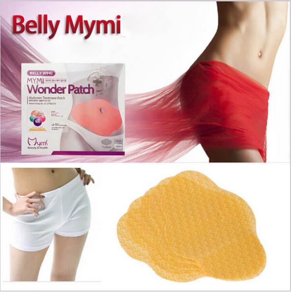 5pcs set Model Favorite Belly MYMI Wonder Slim patch Slimming products to lose weight and burn