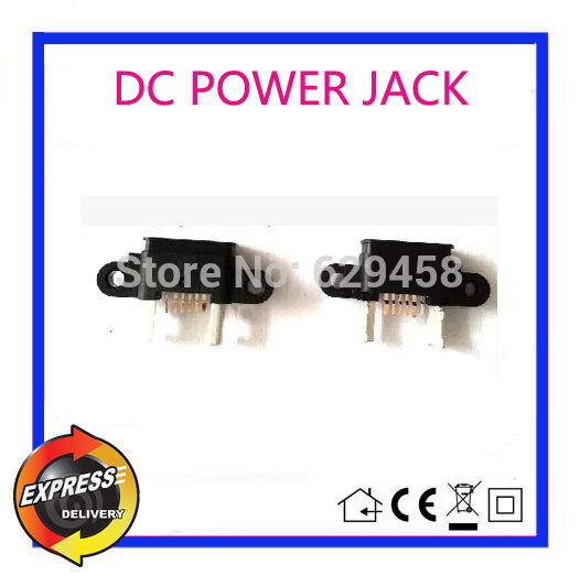 5PCS DC Power Jack Socket For Xiaomi Miui 4 M4 Smartphone Charging Port Black Color Free