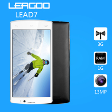 In Stock Leagoo Lead 7 Lead7 5″ HD JDI Android 4.4.2 Quad Core MTK6582 3G WCDMA Mobile Cell Phone 13MP CAM 1GB RAM 8GB ROM