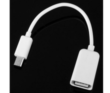 16cm USB2 0 Female to Micro USB Male OTG Cable for Sony Samsung Smartphone