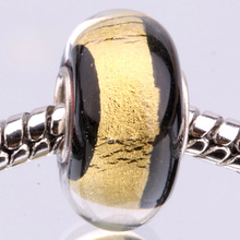 W041 2PCS/lot 925 sterling silver DIY Murano Glass Beads Charms fit Europe pandora Bracelets necklaces  /fyjaopqa gipaozwa
