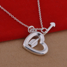 Arrow 925 sterling silver necklace Korean version of the popular Cupid necklace jewelry wholesale trade large