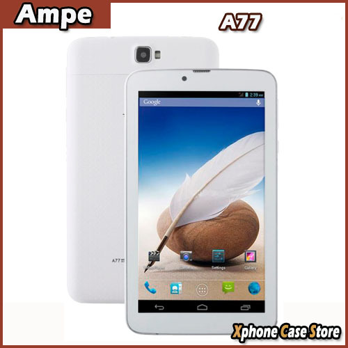 Ampe A77 7 0 inch 800 x 480 2G Phone Call Android 4 2 Tablet PC