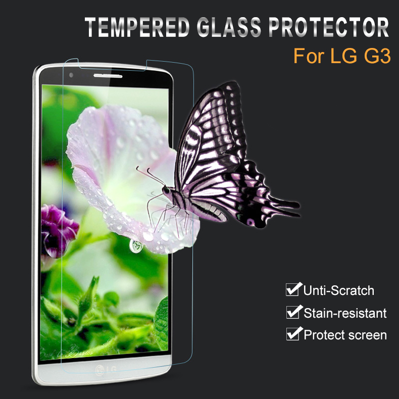 9H Coating Tempered Glass for LG G3 Stylus D690 Screen Protector Explosion proof Screen Guard Protective