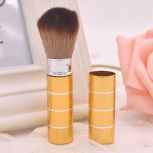 Retractable Dome Blush Brush Aluminum Eyeshadow Brushes, Make-up Accessories, Cosmetic Makeup Tools Women Girls Y55*HJ0060#M5