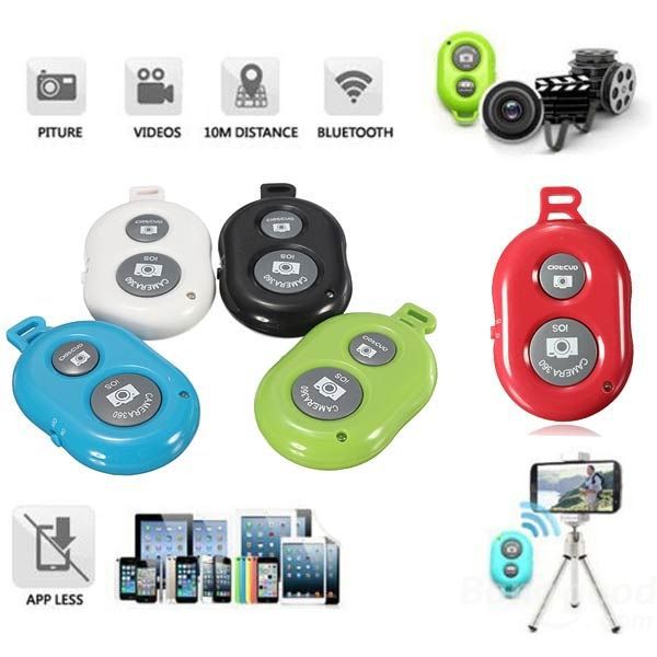 BigHug Wireless Bluetooth Remote Control Camera Shutter For iPhone Smartphone
