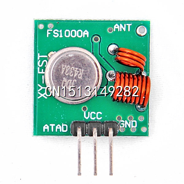 Купить 1шт rf передатчик и приемник kit 433 МГц для проекта arduino в ...