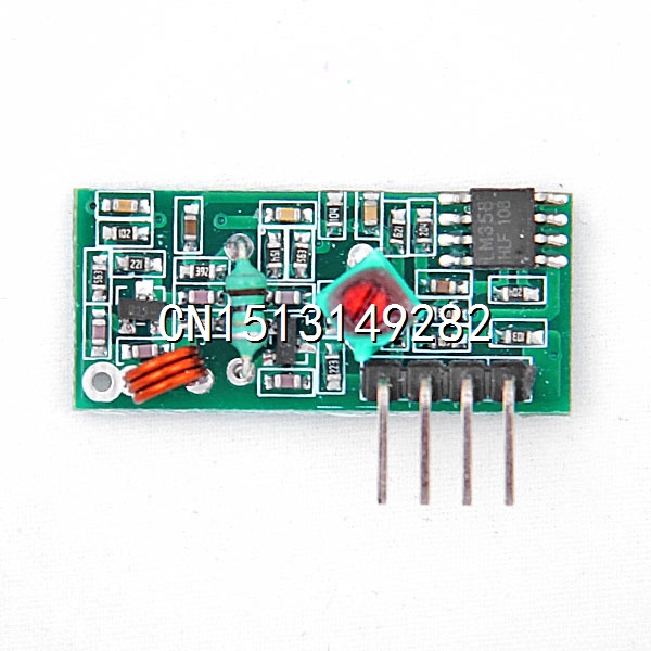 Купить 1шт rf передатчик и приемник kit 433 МГц для проекта arduino в ...