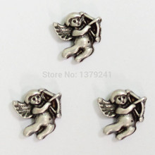 sterling silver cupid charms, floating charms for memory locket or living locket, 20pcs/lot ,free shipping–187