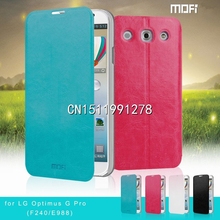 Original Flip PU Leather Hard Phone Cases For LG E988 Optimus G Pro Case Holder Smartphone Cover Celular Bag Mobile Phones
