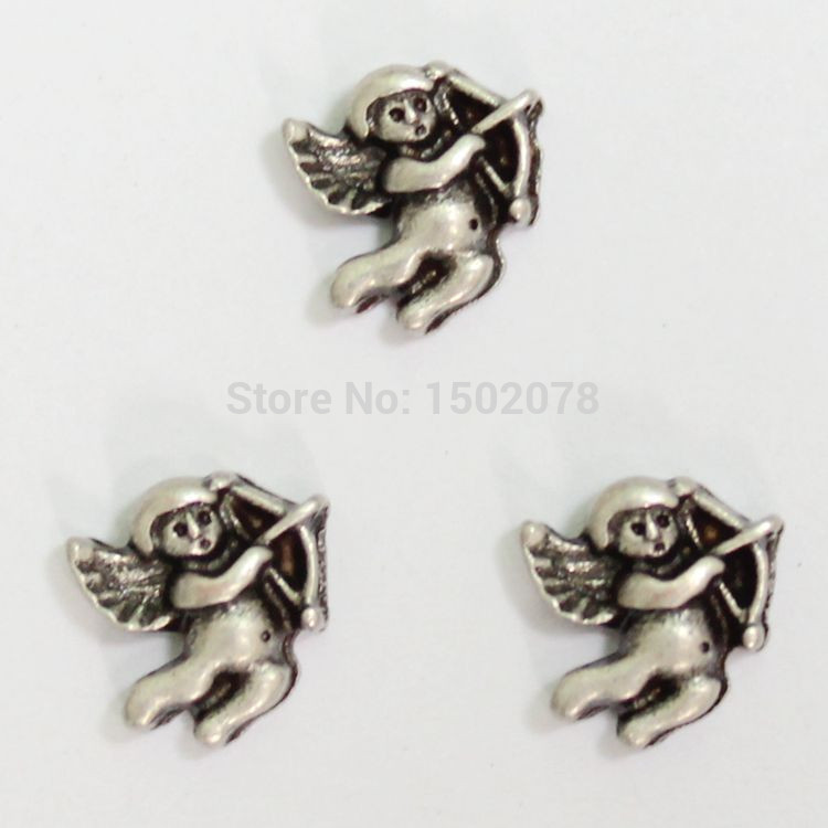 sterling silver cupid charms little charms locket charms for living lockets