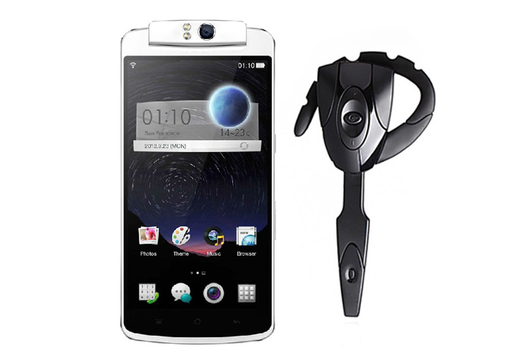 mini EX 01 smartphone General Support 3 0 Bluetooth headset for Oppo N1 Free Shipping