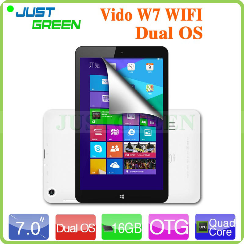 7 inch Vido W7 Dual OS Tablet PC Z3735G Quad Core 1GB 32GB Tablet PC HDMI
