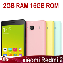 Original Xiaomi Redmi 2 Red Rice 4G LTE Dual SIM MSM8916 2GB RAM 16GB ROM Quad
