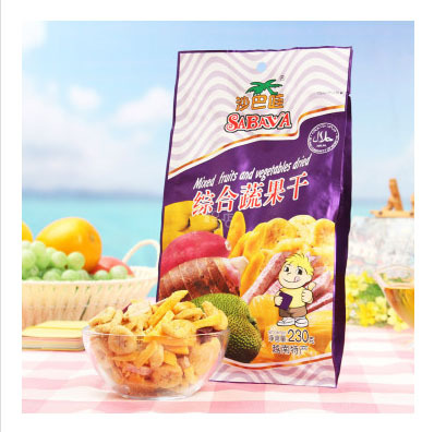 Integrated shipping 230g dried fruits and vegetables imported to Vietnam chinese food snack