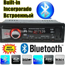 2015 новый 12 В стерео автомобильный радиоприемник Bluetooth MP3 аудио плеер со встроенным Bluetooth USB SD MMC порт автомобильная электроника в тире 1 DIN