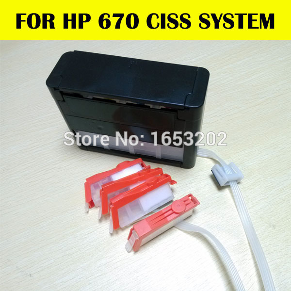 Ciss for hp670 Or ciss system for hp 670 For HP printer 3525 5525 4615 4625