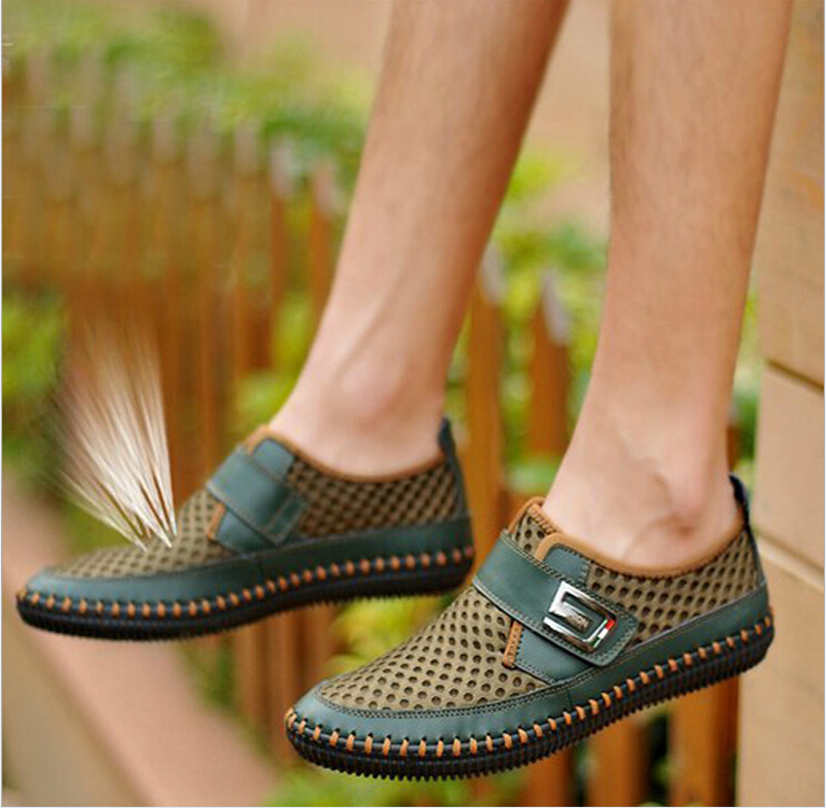 2015 Men Shoes Comfortable Breathable Casual Men Soft Sandals Male Sport Shoes Low top Shoe Summer