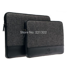 Anti-Dust Laptop Sleeve Genuine Leather Sleeve For Macbook Air Shockproof Notebook Laptop Computer Bag For Macbook