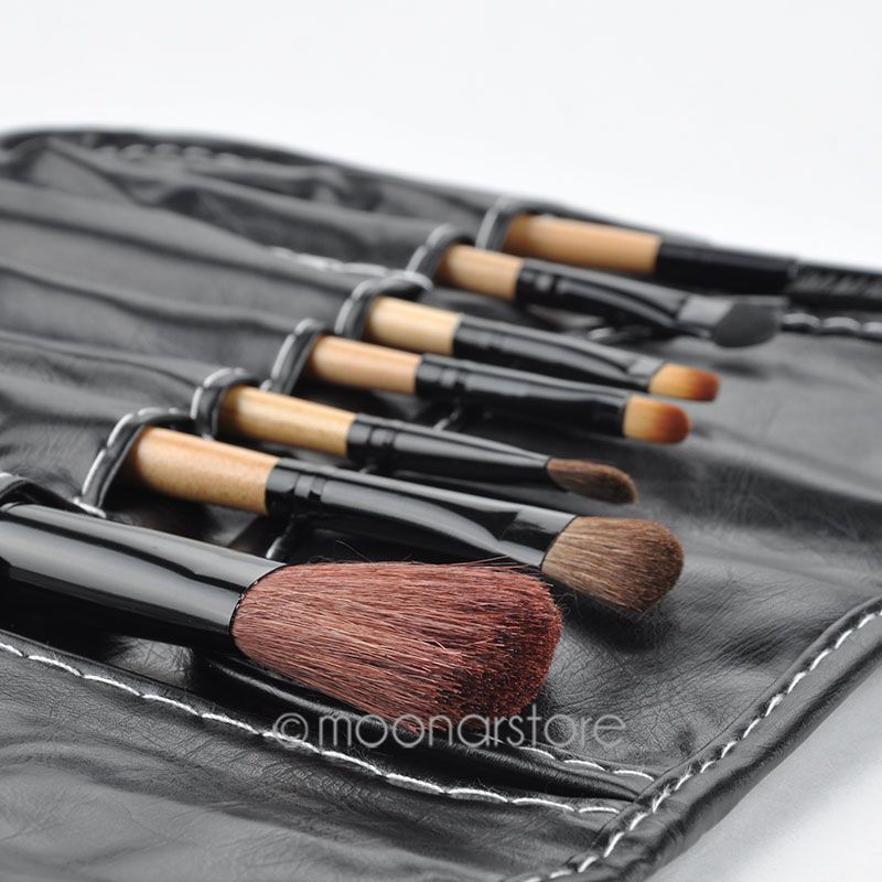 7 PCS Professional Make up Brushes Foundation Brush Cosmetic Set Kit Tools Eye Shadow Blush Makeup