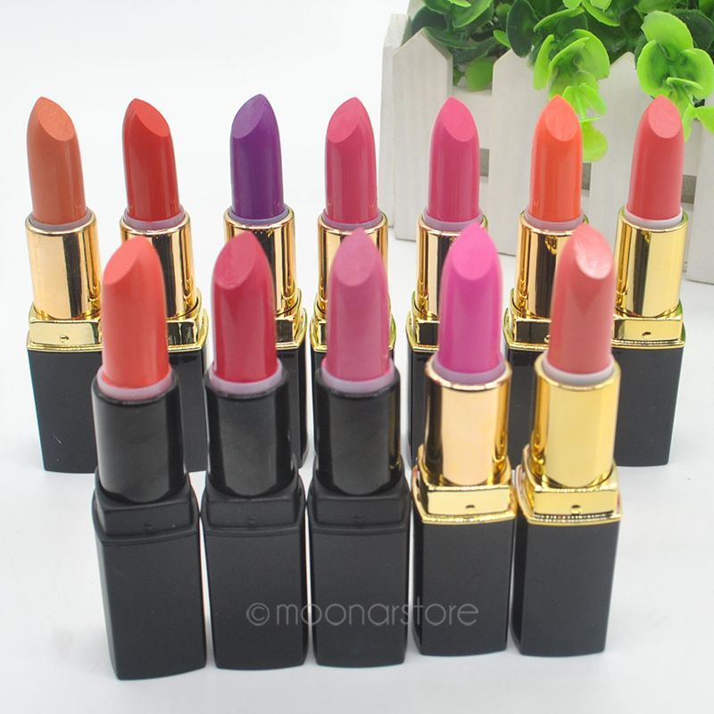 1pcs Sexy 12 Colors Charming Cosmetic Makeup Lipstick Moisture Beautiful Lipsticks high quality Beauty Accessories F50HJ0172