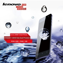 New Original Lenovo S858T 1GB +8GB 5.0 inch IPS Screen Android OS 4.4 Smart Phone, MT6592M Octa Core 1.4GHz, WiFi, GPS, GSM