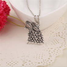 2015 Movie Necklace Of Song Of Ice And Fire Game Of Thrones Stark Wolf Pendant Alloy