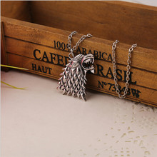 2015 Movie Necklace Of Song Of Ice And Fire Game Of Thrones Stark Wolf Pendant Alloy