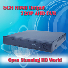 Hybrid AHD DVR 8CH 720P with  Audio Output Rs485 Support CMS Internet SmartPhone,The Cheapest Mini Digital Video Recorders 2015
