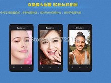 Promotion Lenovo A396 Cell Phone Dual SIM 4 0 Qualcomm SC7730 Quad Core 256MB 512MB 3G
