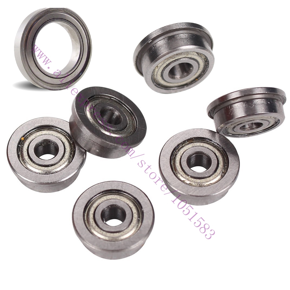 3D Printer Kossel mini Bearings set 6x F623ZZ flanged bearings 1x 625zz ball bearings